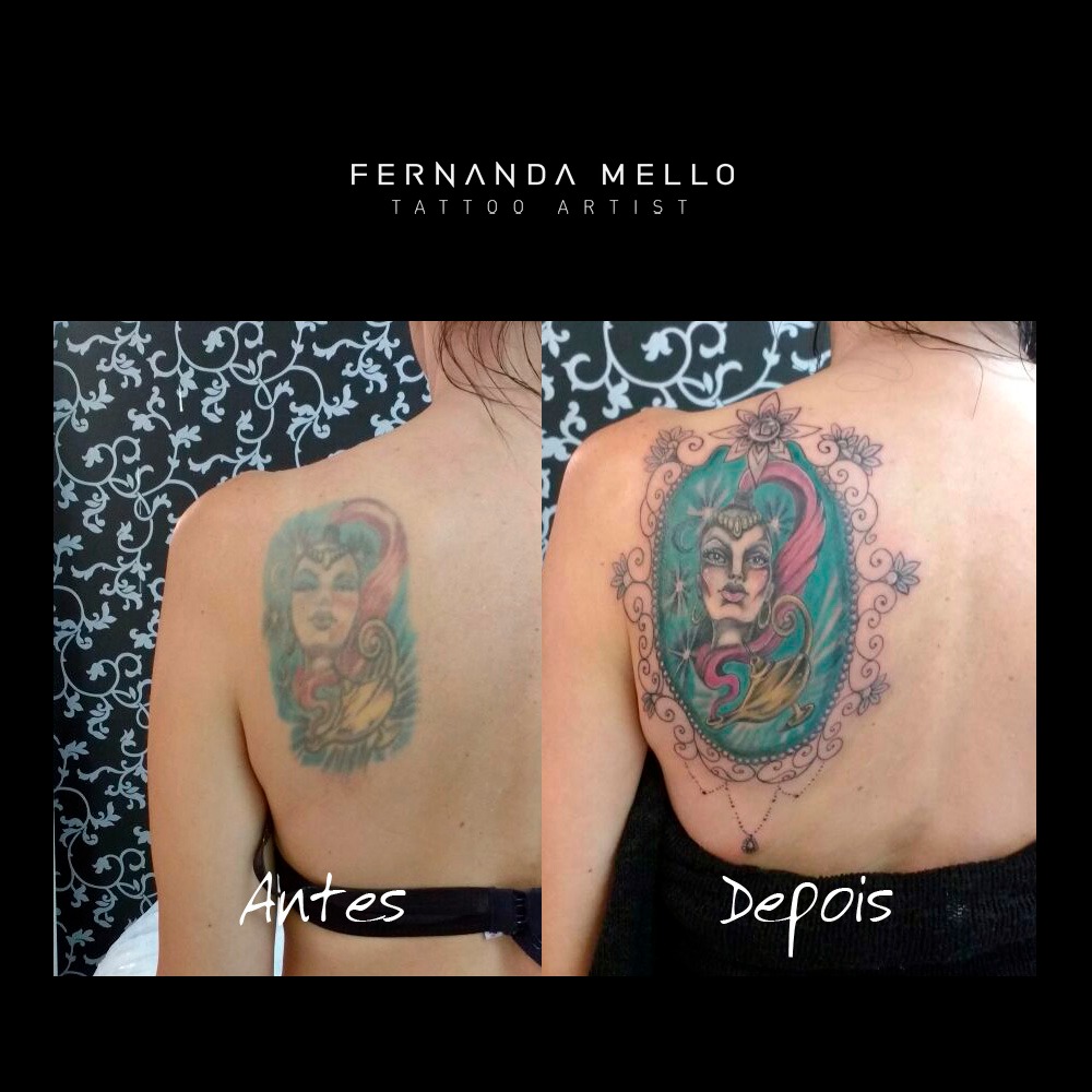 É POSSÍVEL COBRIR OU REFORMAR A PRÓPRIA TATUAGEM COM OUTRA TATUAGEM?